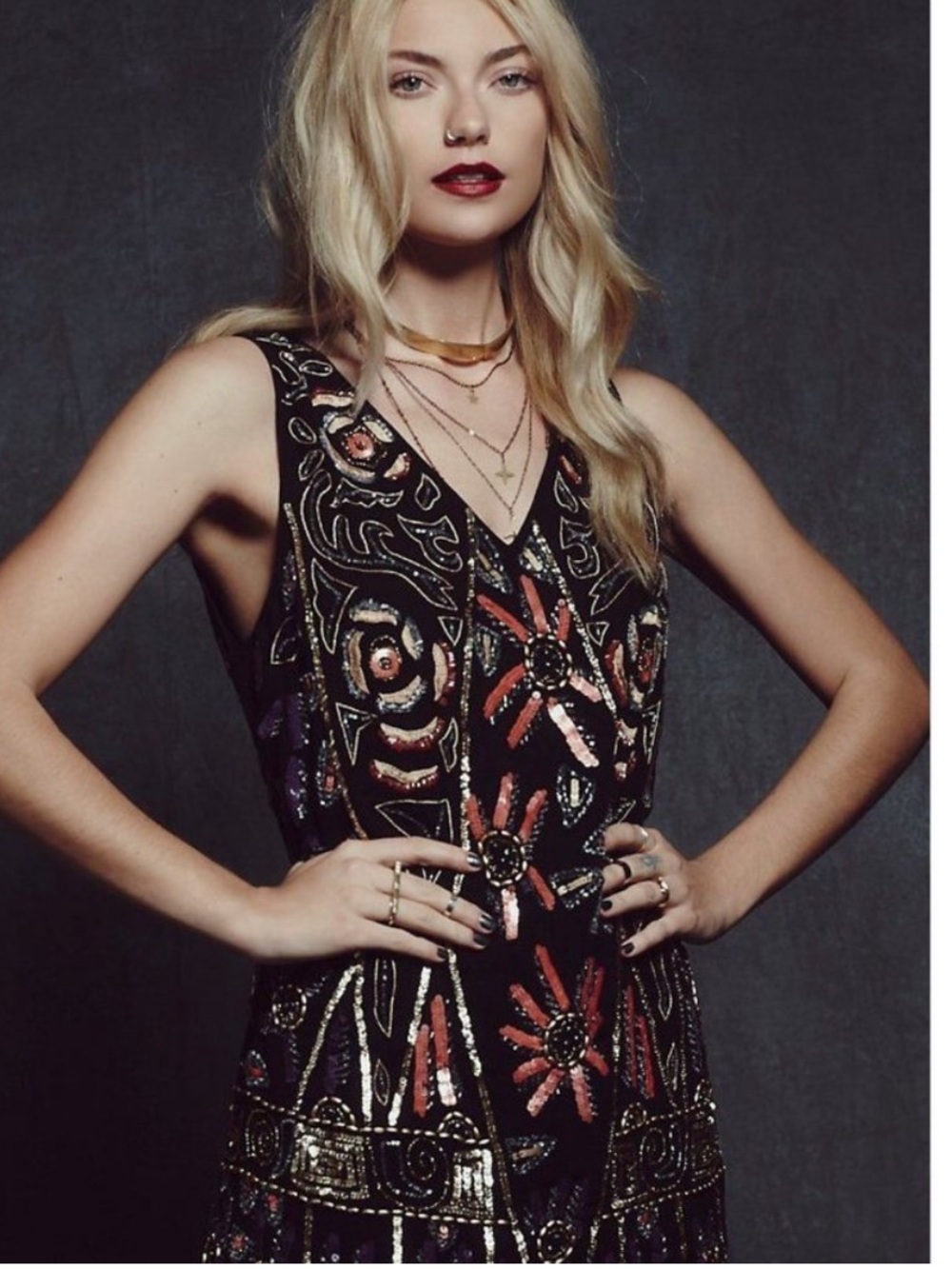 Free People Secret Garden Dress